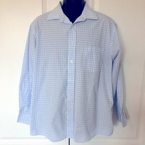 Chaps Mens Stretch Collar Wrinkle Free Dress Shirt